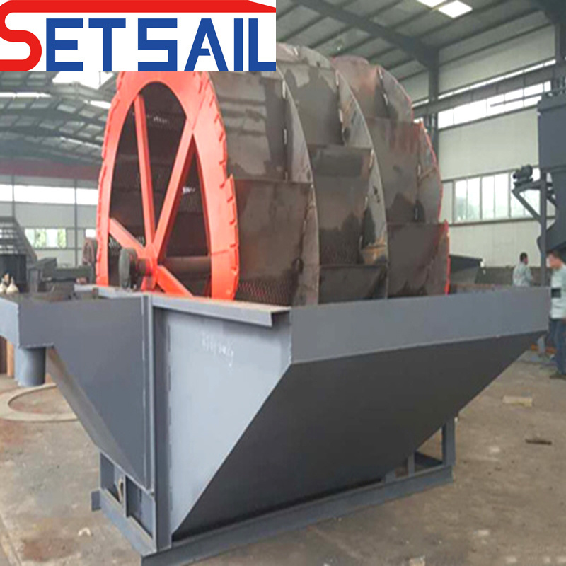 Double Wheel Sand Washing Machine for Land Sand