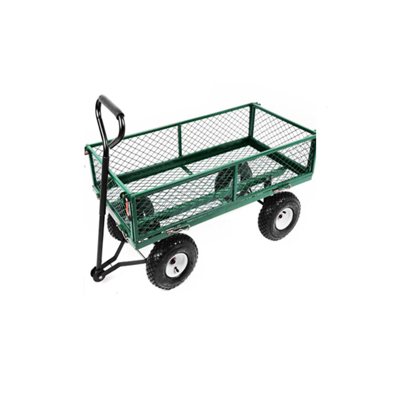 Tools Heavy Duty Utility Garden Lawn Wheelbarrow Trailer with Easy Removal Advantage