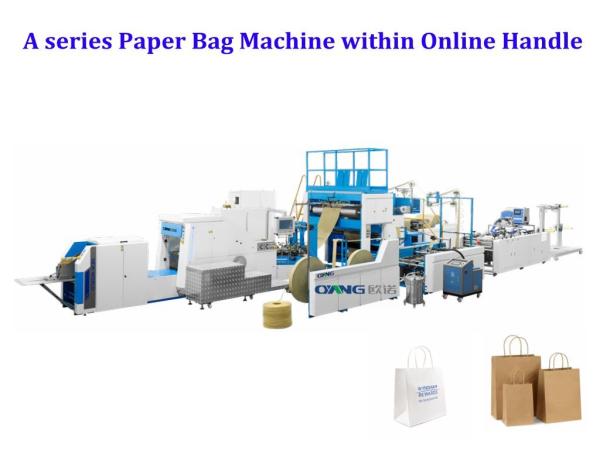Automatic Paper Bag Manufacturing Machine Paper Bag Making Equipment within