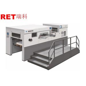 China Automatic Die Cutting Creasing Deep Embossing Machine With Flatbed Structure on sale