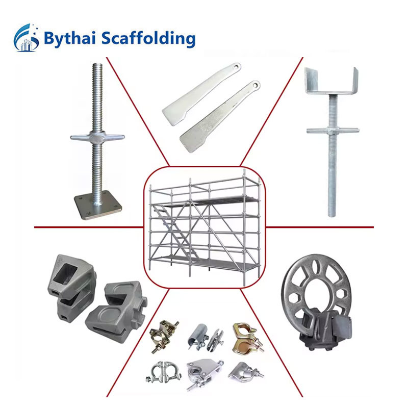 Construction Materials Scaffold EN12811 Ringlock Set Vertical Standard Horizonal
