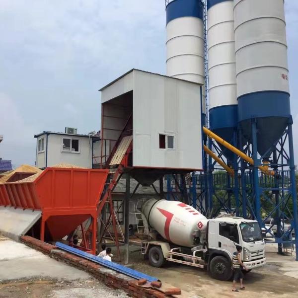 Compact Type Batching Plant 35m3/h Ready Mix Concrete Plant