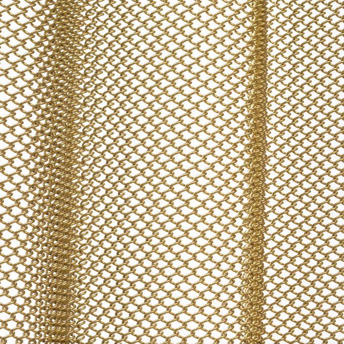 Heavy-duty Metal Wire Mesh Curtains For Fireplace Screen Systems