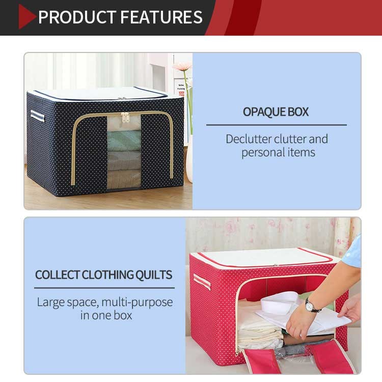 Multiscene Cube Fabric Household Storage Containers Breathable 23.6*16.5*15.7inches
