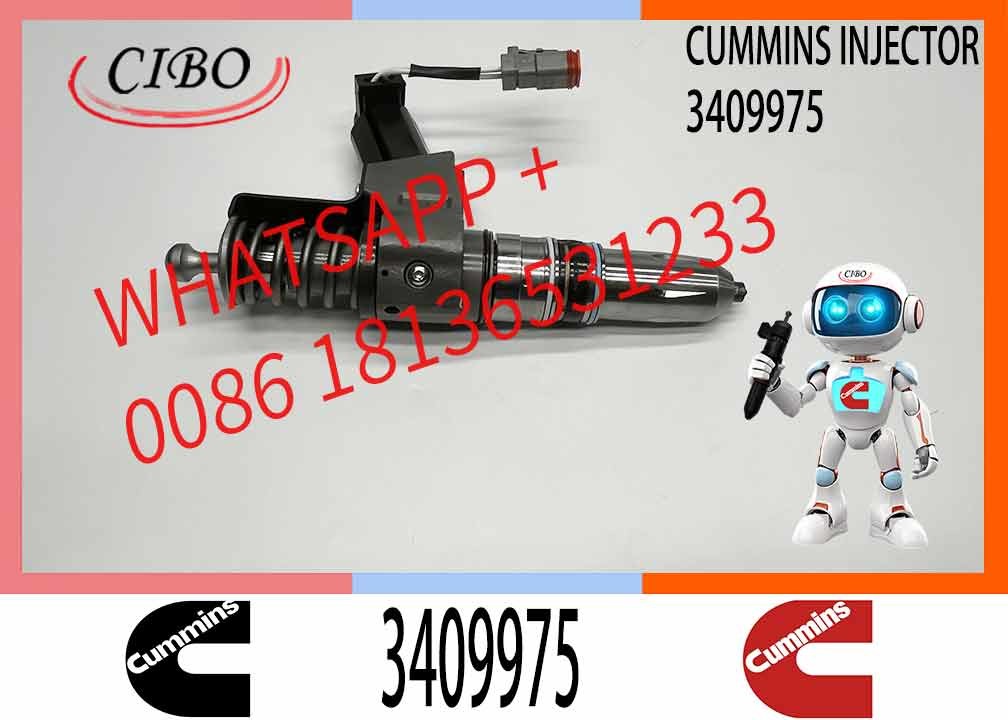 Common Rail Diesel Fuel Injector 3411760 3081315F 3409975 For Cummins QSN14 N14