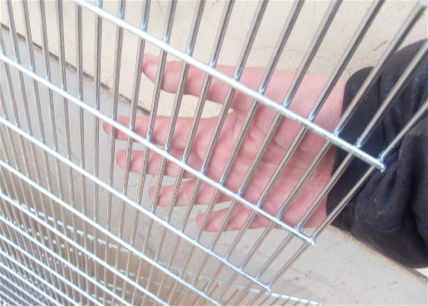 358 airport security fence/PVC 358 security fencing/ 358 wire wall fencing