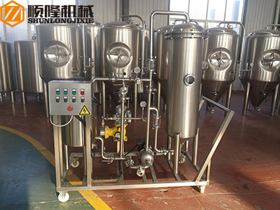 2000 L Large beer Scale Brewing Equipment For Brewery Complete Production Line