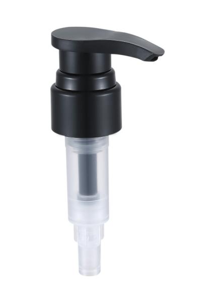 20/410 Liquid Dispenser Pump Foaming Hand Sanitizer Pump Ribbed Closure Black