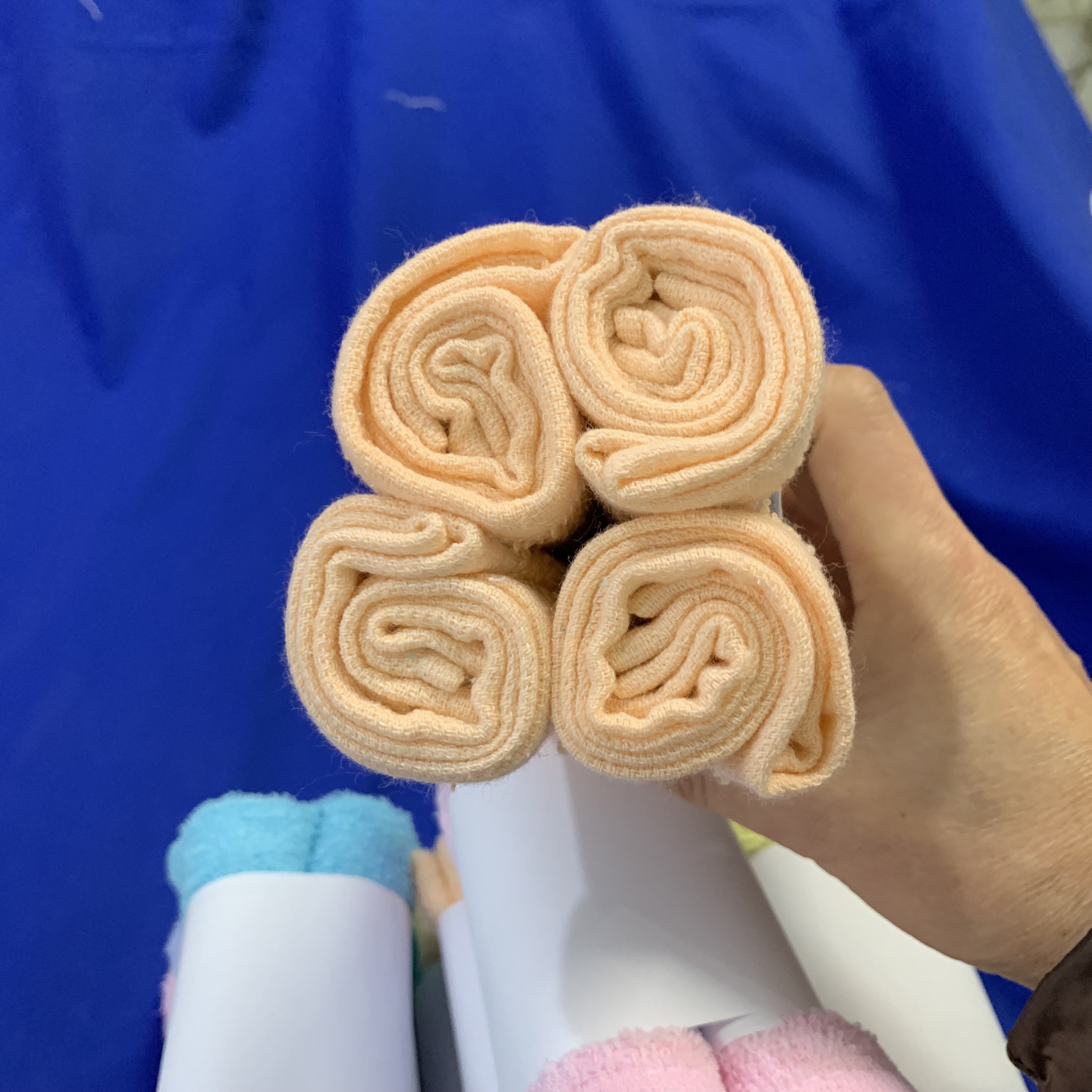 Rolled Small 29x29cm Towel Gift Sets