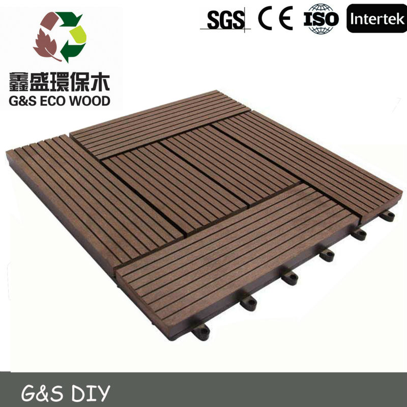 White Portable DIY Wpc Easy Deck Terrace Indoor Wpc Wall Panel 310 X22 Mm