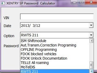 xentry spencial function key service installation Xentry Special Function Mercedes Diagnostic Tool Password Keygen / Generator
