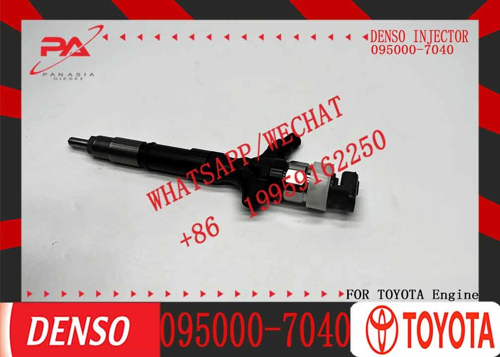 Original New Injector Engine Common Rail Injector 095000-7040 23670-30150 23670-39145 Diesel Fuel Nozzle Injector Assy T
