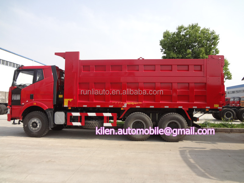 FAW J6P 350HP 6x4 Mining Dump Truck 20-25 Tons Industrial Tipper Truck