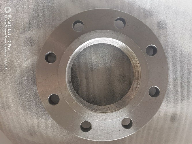 A182 F304 / 304l 300# Stainless Steel Pipe Flange Yellow Paint
