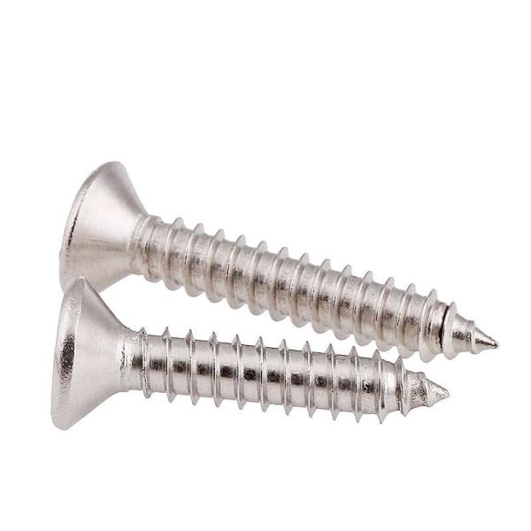 DIN Standard Round Head PVC Window Screws 7.5mm Diameter Hex Style With 1/4 Inch