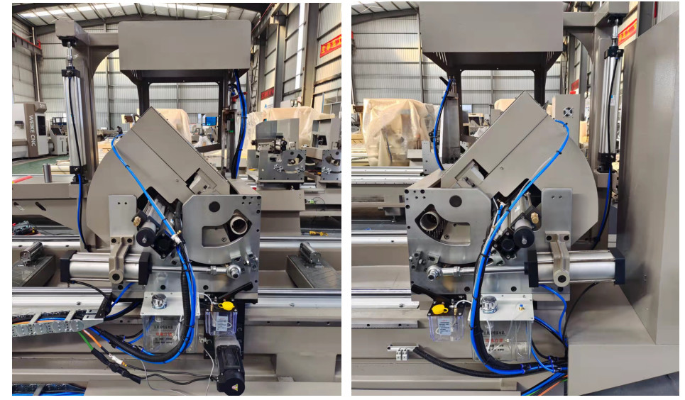 600mm Double Head Mitre Saw Machine Aluminum Profile Automatic Mitre Saw