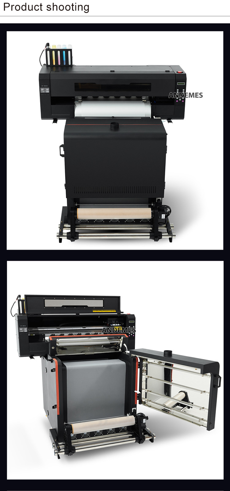 60cm Large Format All in One DTF Printer with White Ink and Automatic Paint Shaker