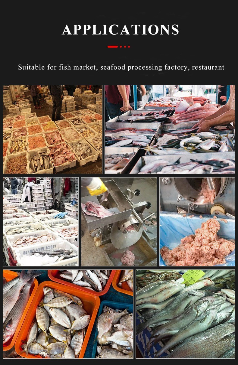 Industrial Fish Processing Machine 380V Fish Deboning Machine