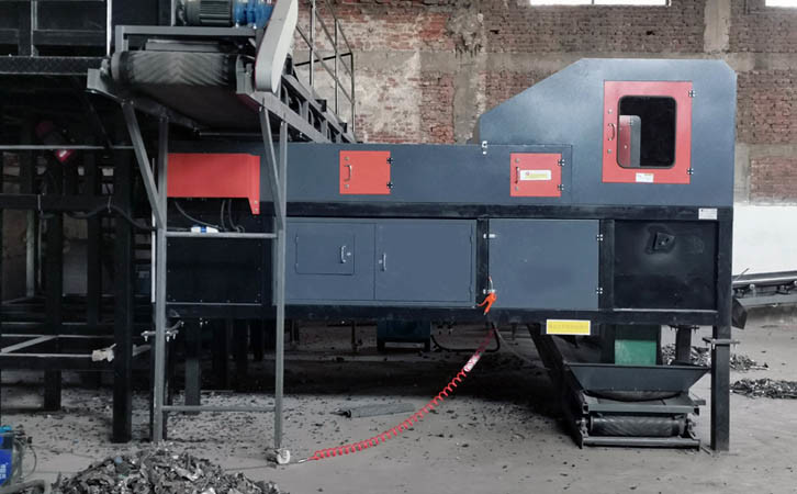 Eddy Current Separator Ferrous Metal Copper Sorting Separator Machine