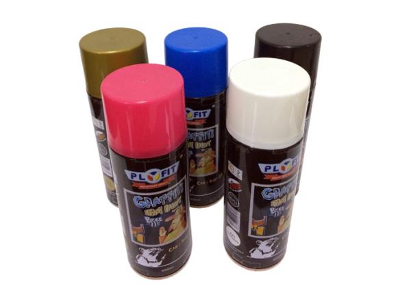 75% Gloss Glitter Spray Paint , Construction Marking Spray Paint 100% Acrylic