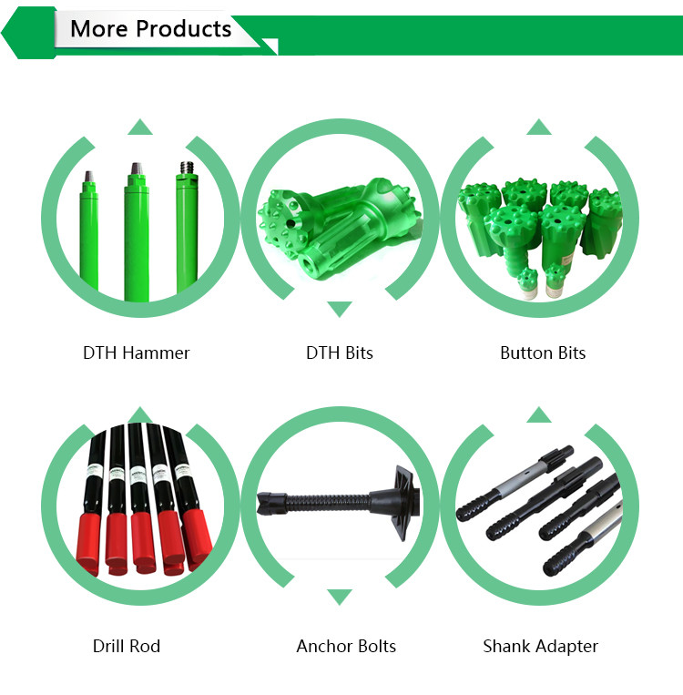 T2 Forging PDC Drill Bit / Rock Drill Bits For Mineral Exploration Industry