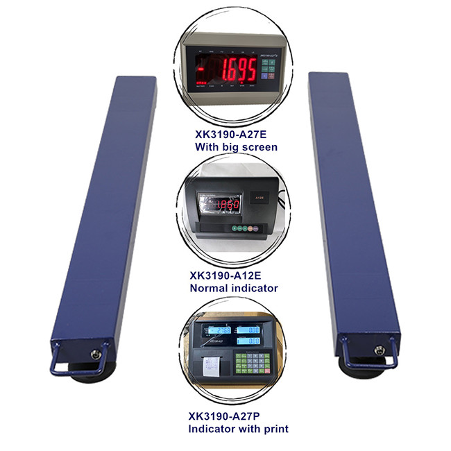 Portable Pallet Beam Scales , OEM Cattle Crush Weigh Bars