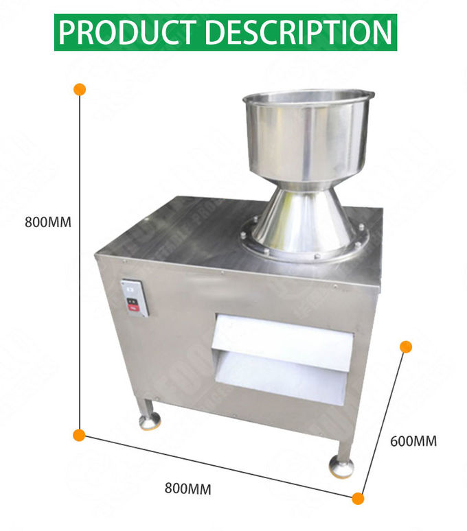 500kg/h Automatic Cassava Crusher Machine Fruit Corn Coconut Crusher Machine
