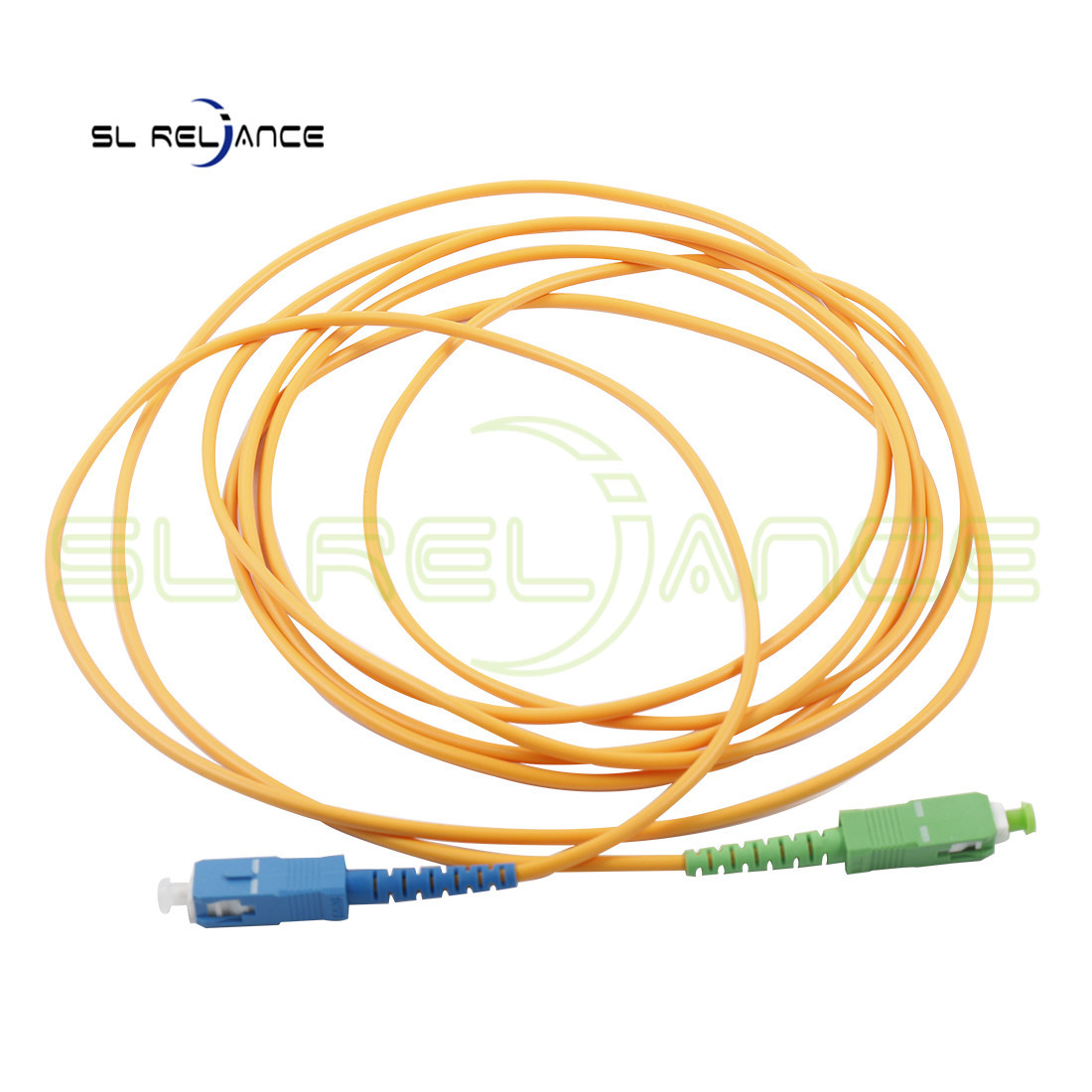 SC/APC-SC/UPC FTTB Simplex Fiber Optic Patch Cord Indoor SM Sc Fiber Jumpers