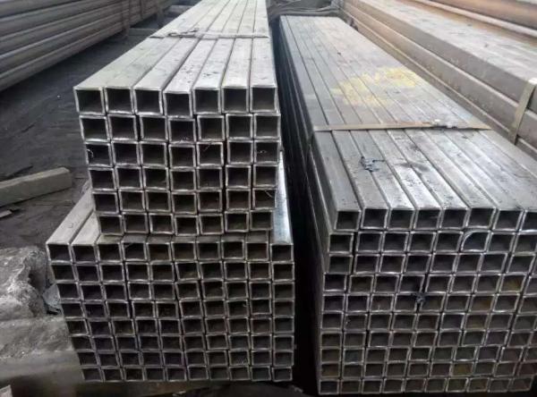 E355 EN 10297 Square Seamless Mild Steel Tubing 350mm OD , Annealed Steel Tube