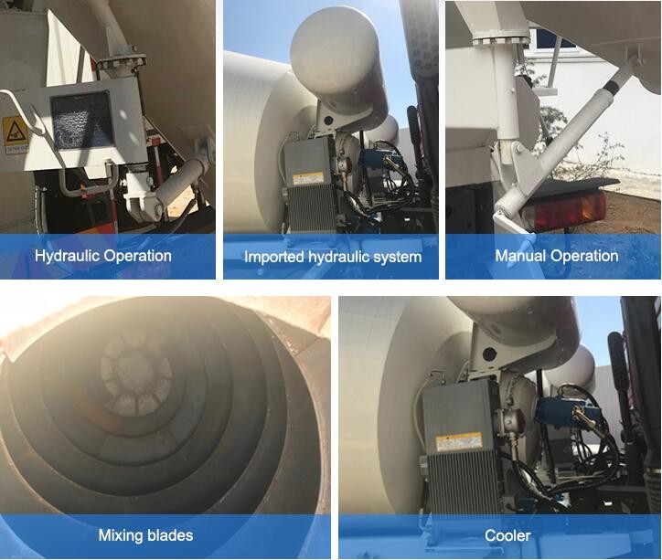 8x4 12cbm Howo Used Concrete Mixer Truck With Pump