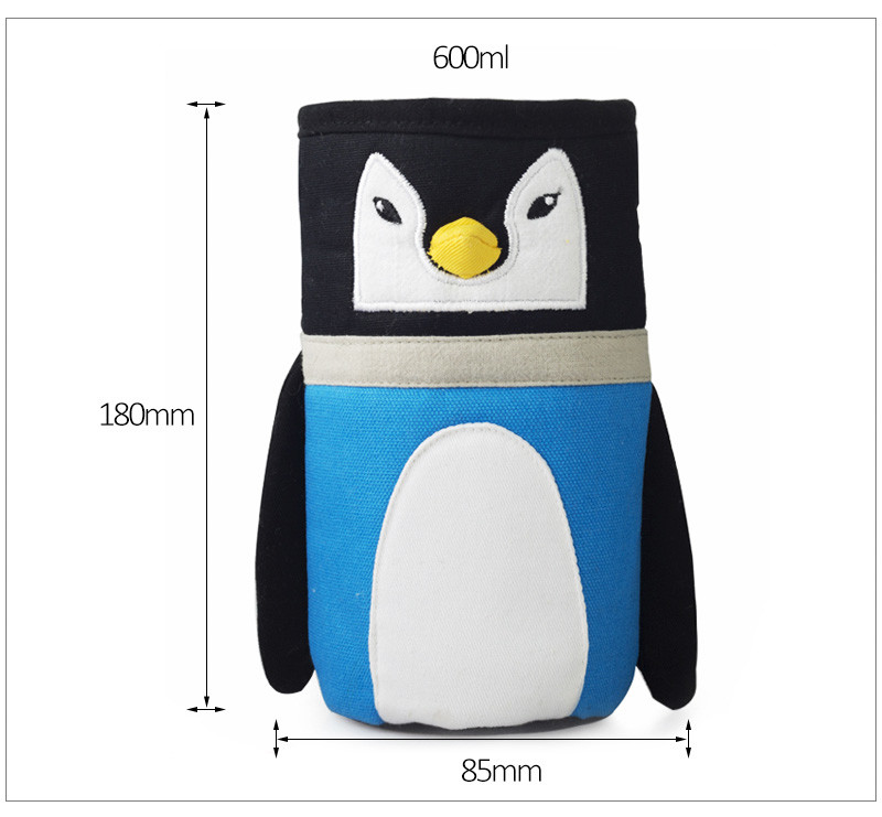 Custom Animal Hot Water Baby Glass Bottle Sleeve