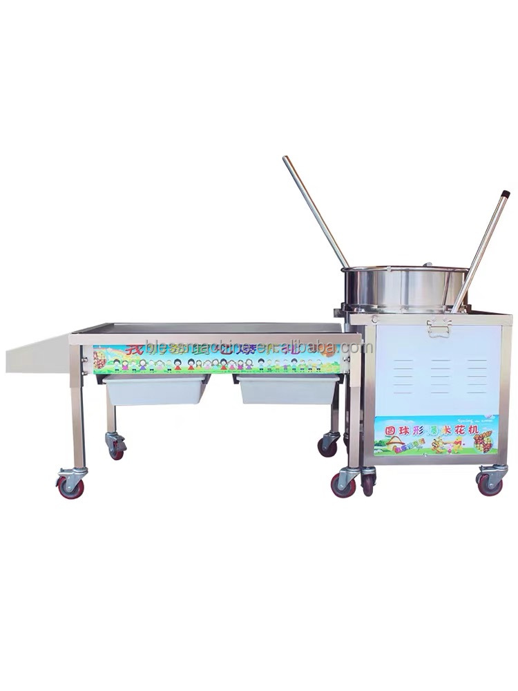 Stainless Steel Popcorn Maker Machine with Super Performance and Energy Saving