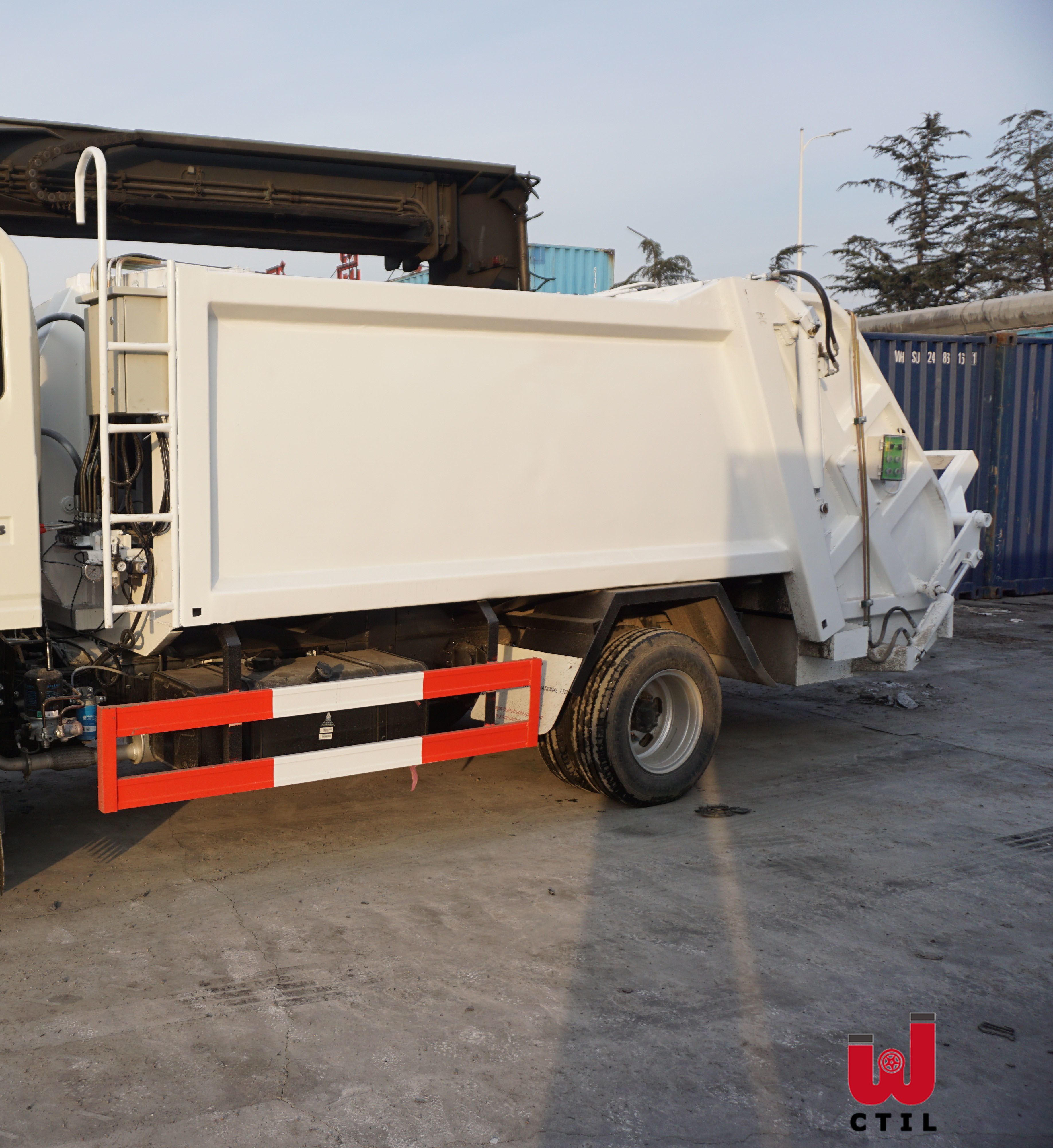 JAC 4X2 Compactor Garbage Truck 12m3 Refuse Compactor Vehicle