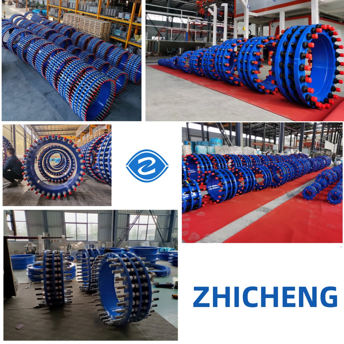 Double Flange Demolition Fittings Telescopic Dismantling Joint Pn16 Dn1000 Cast Iron