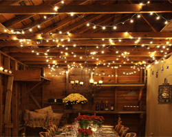 25Ft 50ft 100f ST38 String Light Clear Bulbs Fairy String Waterproof IP44 Patio String Light Outdoor New Year Wedding Decorative