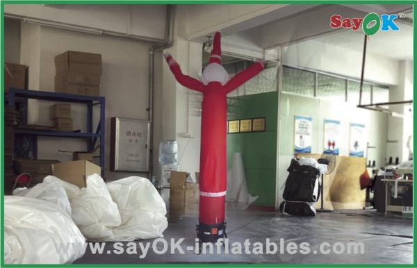 Air Advertising Man Snowman Shape Indoor Inflatable Air Dancer For Holiday