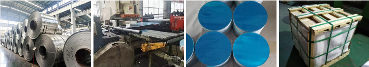 1100 1050 6061 T6 Non Stick Aluminium Circle Plate For Cookware Pot