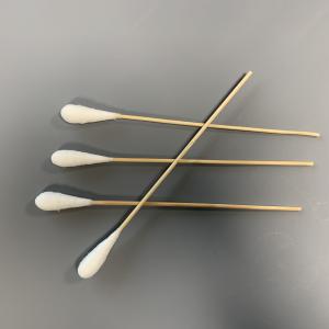  Hypoallergenic Organic Wood Surgical Cotton Swabs Dust Free For Women Manufactures