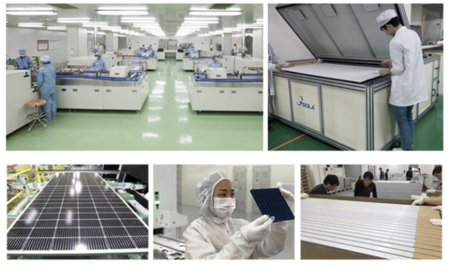 450w Longi Solar Bifacial Module 166x166mm Half Cell LR4 72HPH 450M