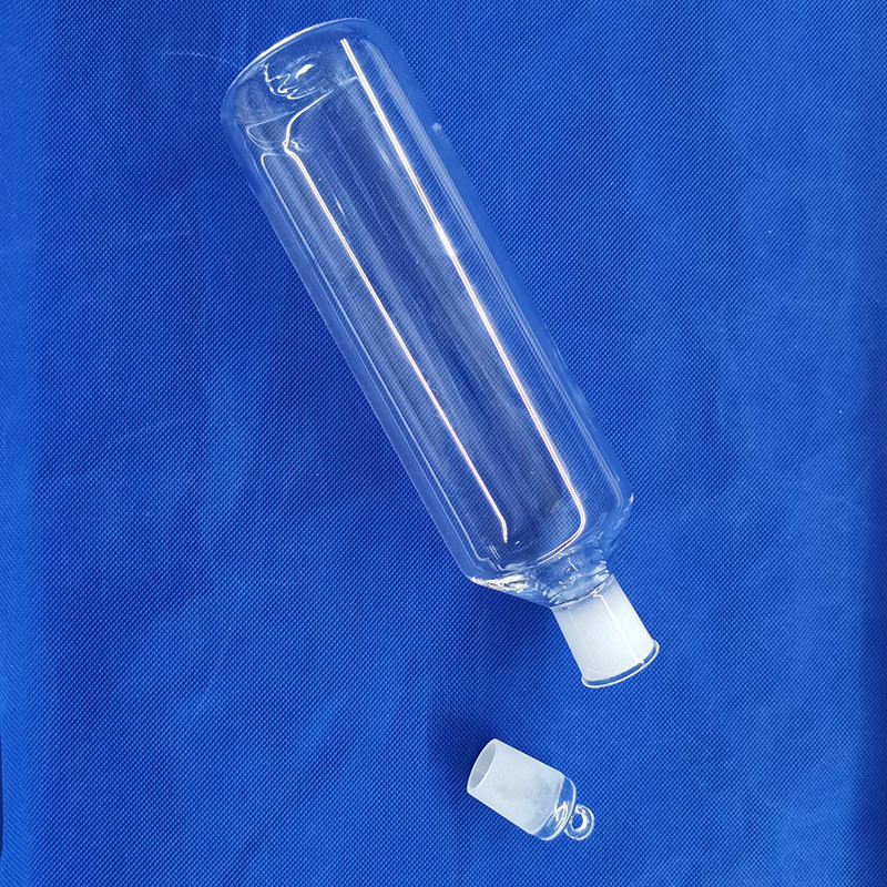 Heat Resistant Quartz Glass Laboratory Reagent Bottle Flasks High Temperature