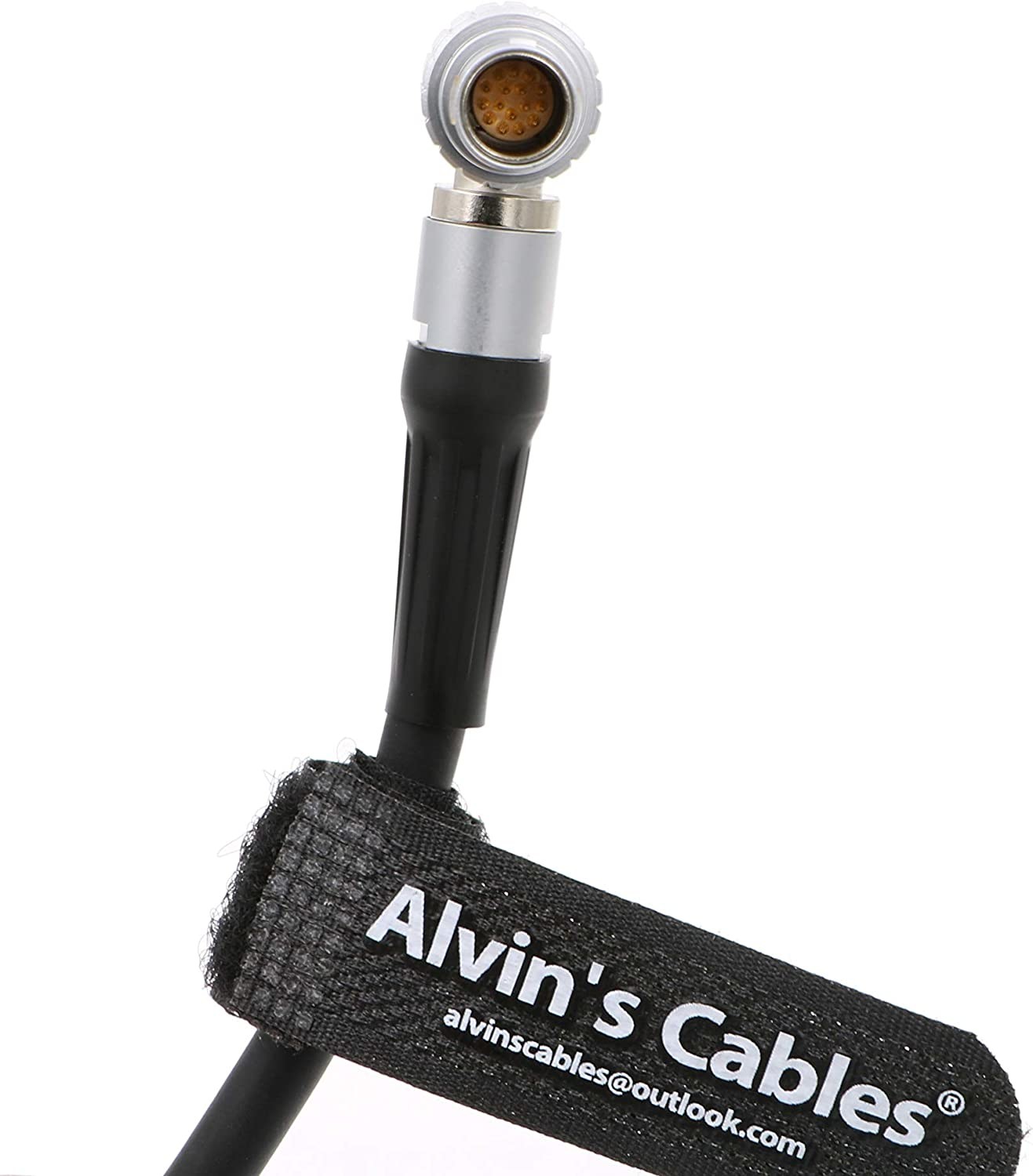 Alvin's Cables 16 Pin Flexible Soft Thin LCD EVF Cable for Red Epic Scarlet Right Angle to Right 1 Year Warranty