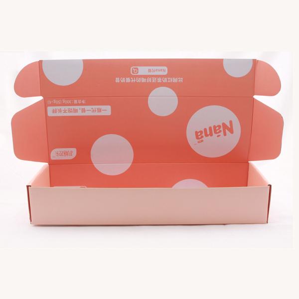 Healthcare Packaging Corrugated Mailer Boxes 250g Collapsible Two Sides Custom