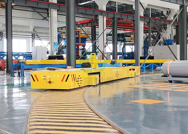 High Quality Mold Handling Battery Powered Electric Rail Transfer Trolley
