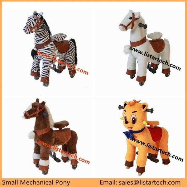 Human Power Mechanical Horses, Kid Ride on Horse Mechanical Rocking Pony at