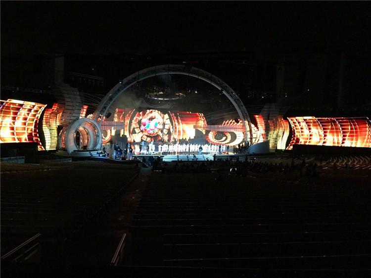 500x500mm Outdoor P3.91mm Die-casting Aluminum Stage Rental Led Display