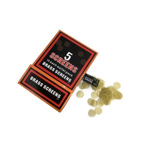 China Oem Silver Gold Smoking Pipe 3/4inch Stainless Steel Mesh Filter Discs on sale