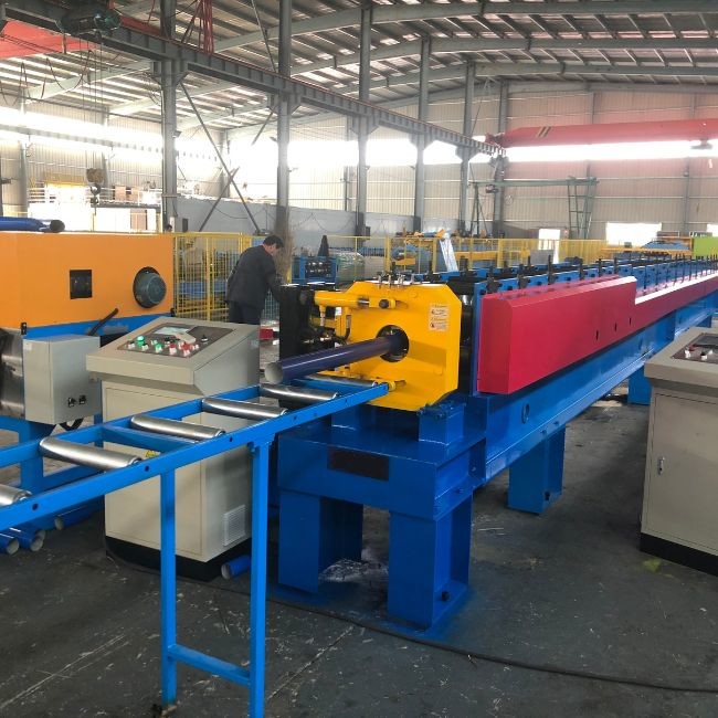 Steel Round Rain Gutter Forming Machine Water Pipe Aluminum Roll Forming Machine