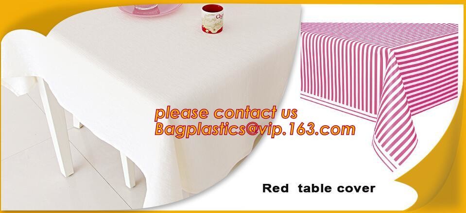 WHOLESALE DISPOSABLE PE PRINTED POLKA DOTS PARTY TABLE CLOTH, TABLE COVER,1PCS/BAG,600BAGS/CTN,SEASONAL PACKAGING TPU EV
