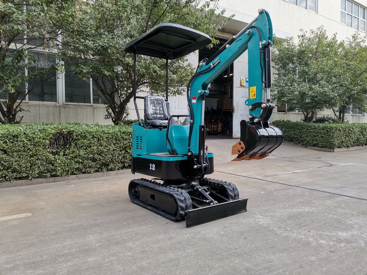mini Excavator 0.02 to 0.5 M3 operating weight 1000kg rubber or steel track