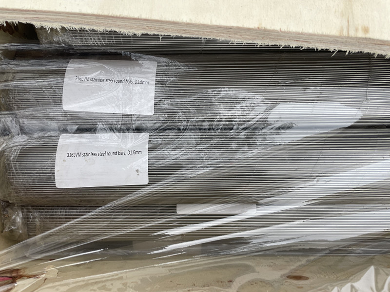 Austenitic Stainless Steel Alloy Bar High Nitrogen UNS S31675 ASTM F1586 ISO 5832-9